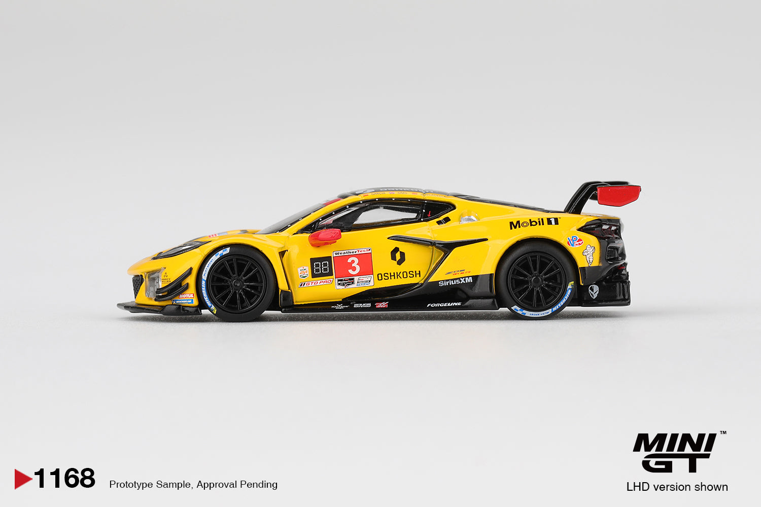 Chevrolet Corvette Z06 GT3.R #3 Corvette Racing by Pratt Miller Motorsports 2025 IMSA Daytona 24 Hrs #1168