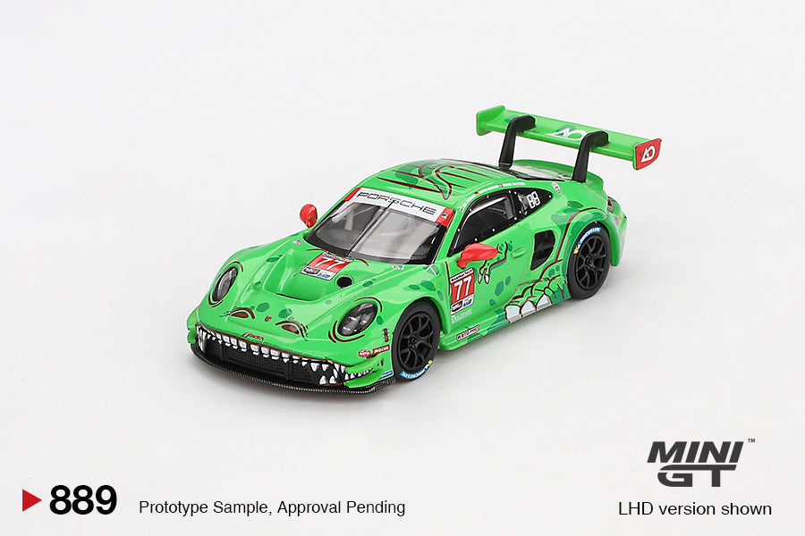 Porsche 911 GT3 R #77 AO Racing 2024 IMSA Daytona 24 Hrs GTD Pro 2nd Place