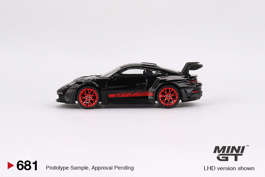 Porsche 911 (992) GT3 RS Black with Pyro Red