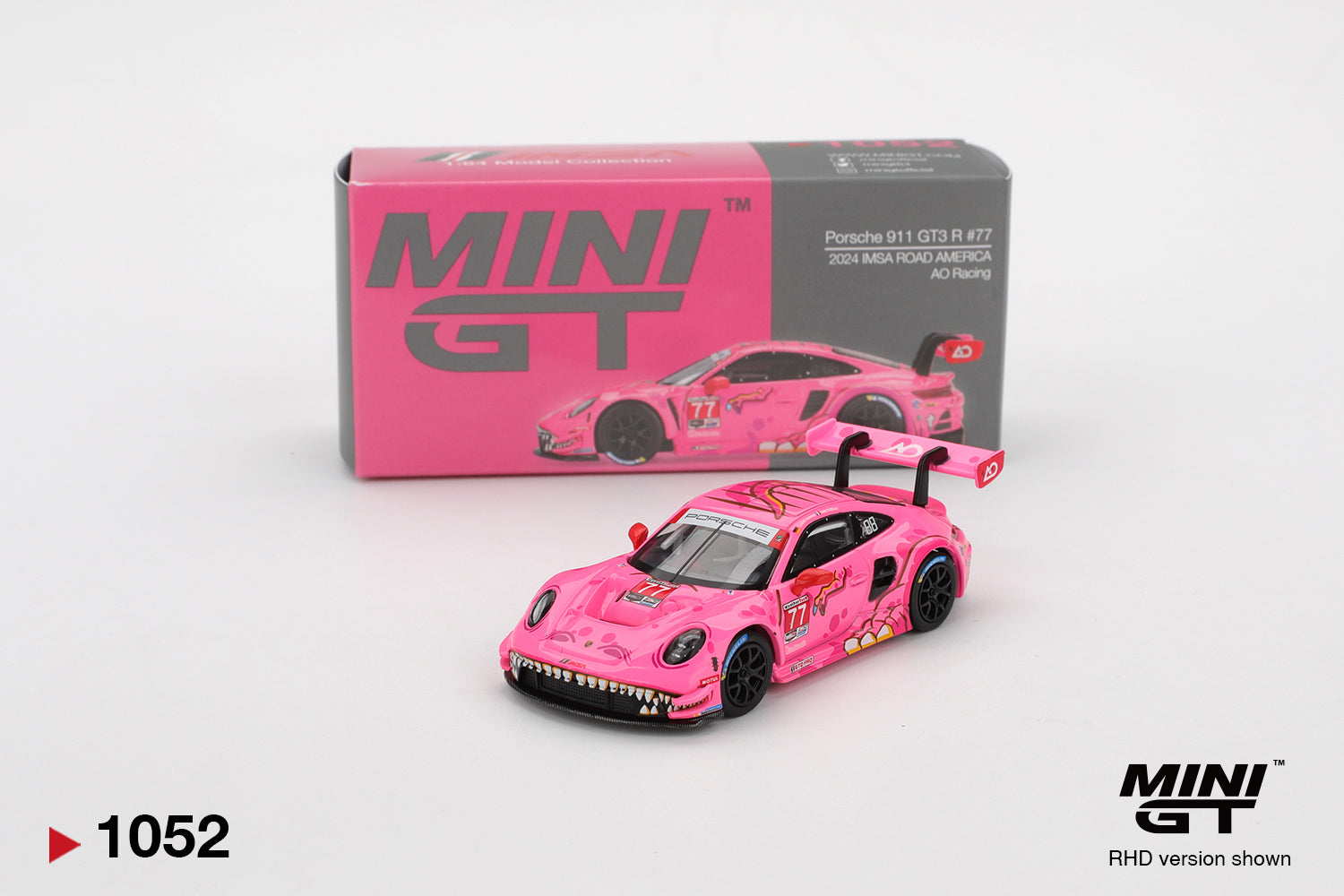 Porsche 911 GT3 R #77 AO Racing 2024 IMSA Road America #1052