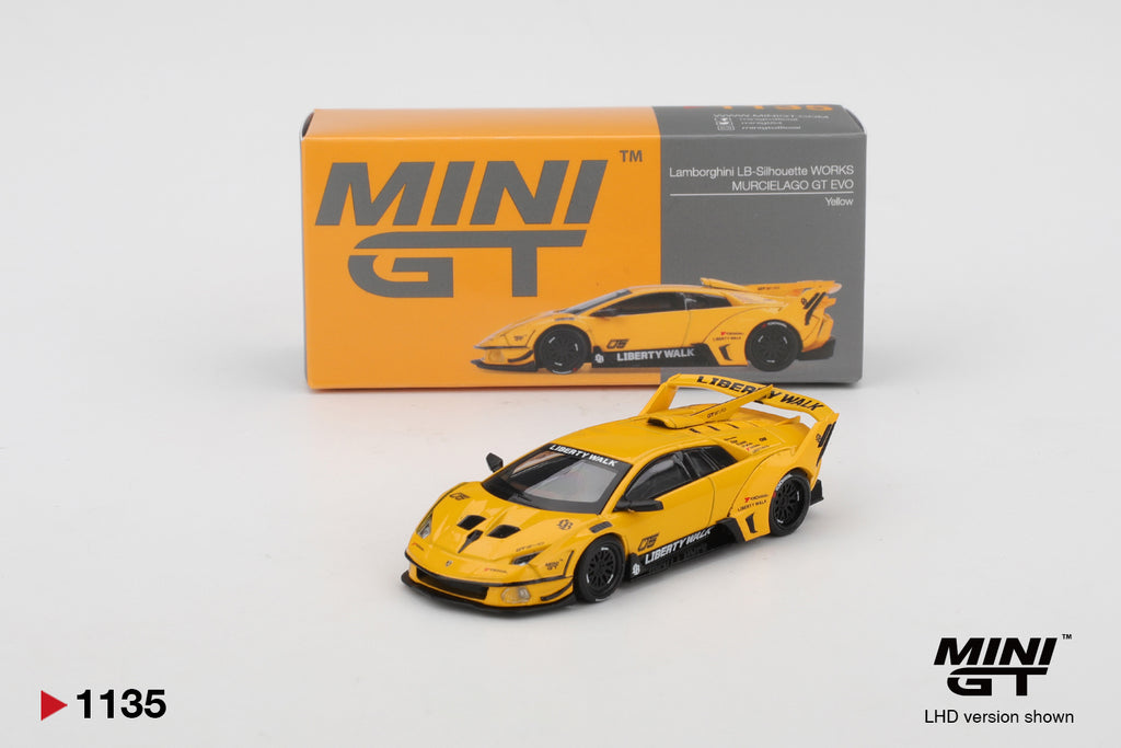 Lamborghini LB-Silhouette WORKS MURCIELAGO GT Evo Yellow #1135