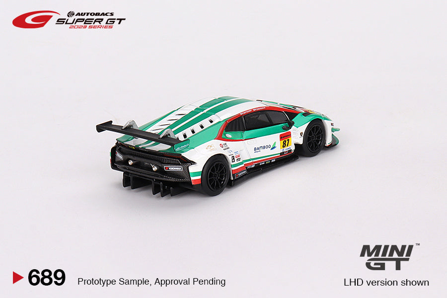 Lamborghini Huracán GT3 EVO2 #87 "Bamboo Airways Lamborghini GT3"  JLOC  2023 SUPER GT SERIES