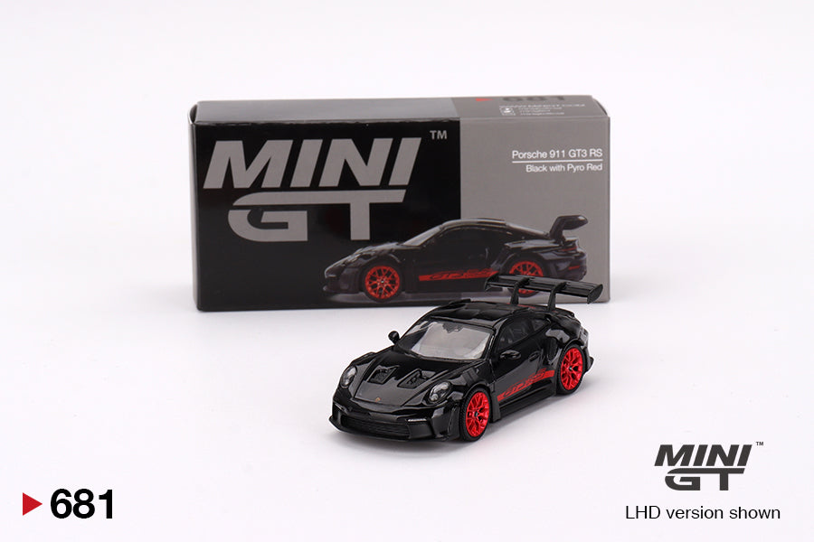 Porsche 911 (992) GT3 RS Black with Pyro Red