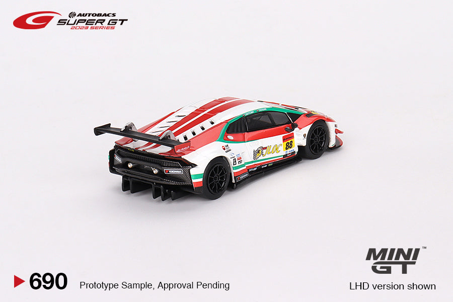 Lamborghini Huracán GT3 EVO2 #88 "JLOC Lamborghini GT3"  JLOC  2023 SUPER GT SERIES