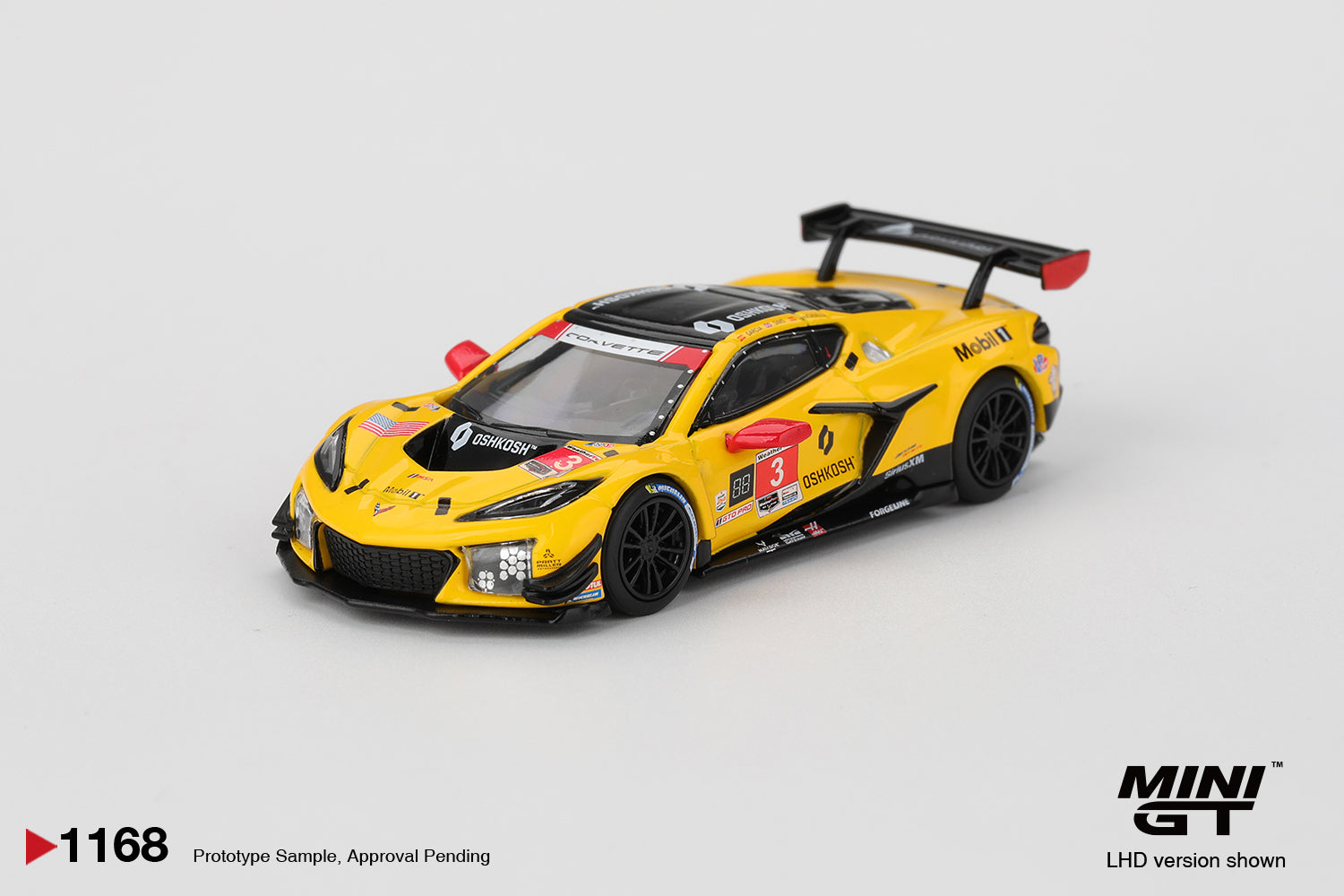 Chevrolet Corvette Z06 GT3.R #3 Corvette Racing by Pratt Miller Motorsports 2025 IMSA Daytona 24 Hrs #1168