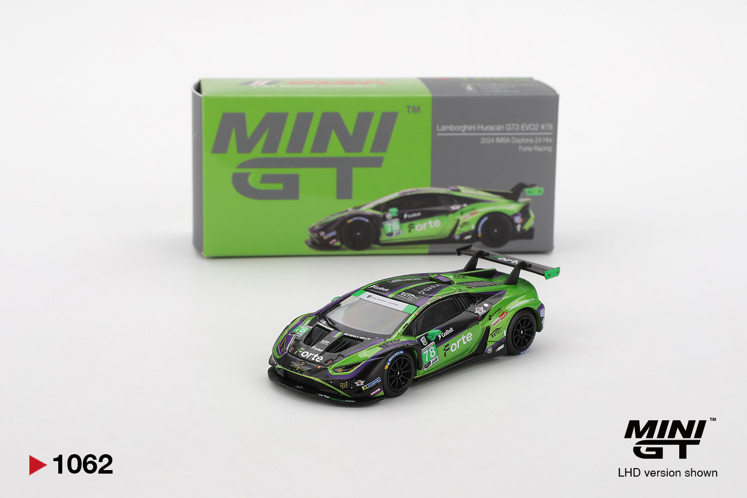 Lamborghini Huracán GT3 EVO2 #78 Forte Racing 2024 IMSA Daytona 24 Hrs #1062