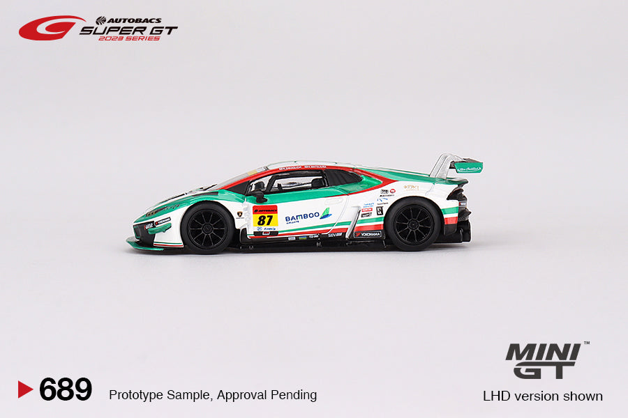 Lamborghini Huracán GT3 EVO2 #87 "Bamboo Airways Lamborghini GT3"  JLOC  2023 SUPER GT SERIES