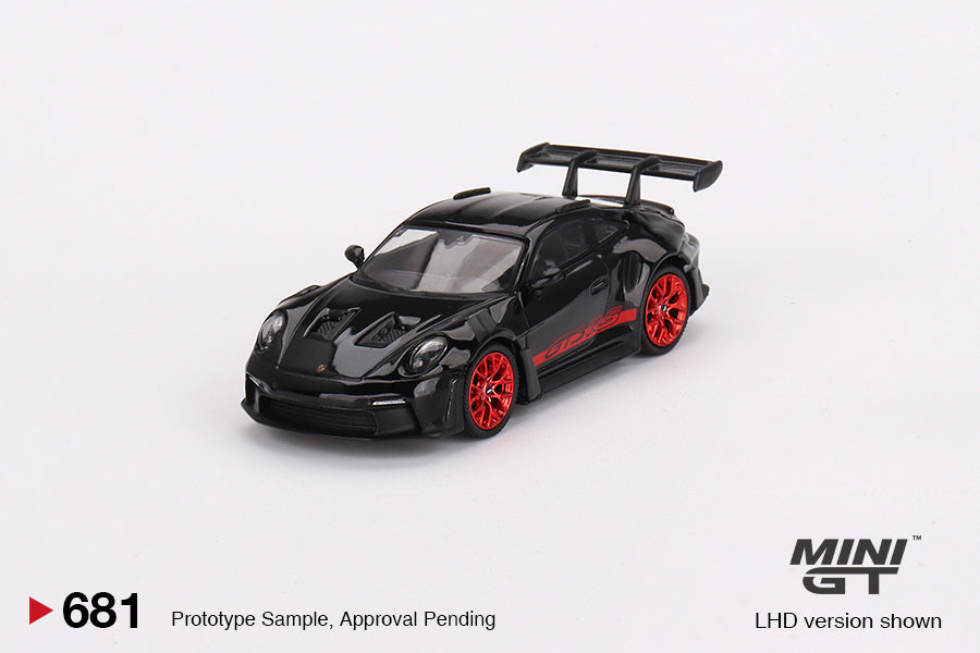 Porsche 911 (992) GT3 RS Black with Pyro Red