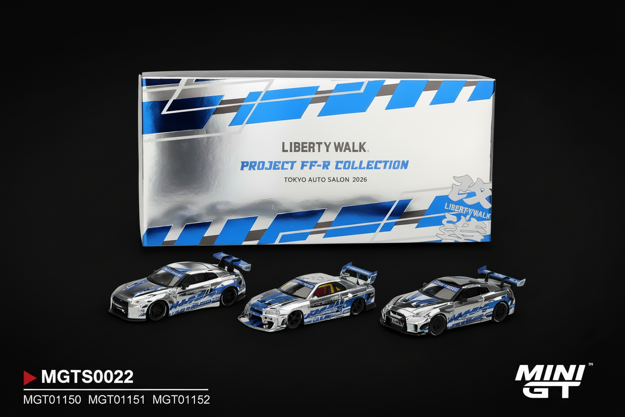 Liberty Walk Tokyo 2026 - Textos en blanco